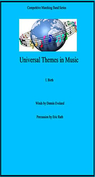 Universal Themes in Music Marching Band sheet music cover Thumbnail